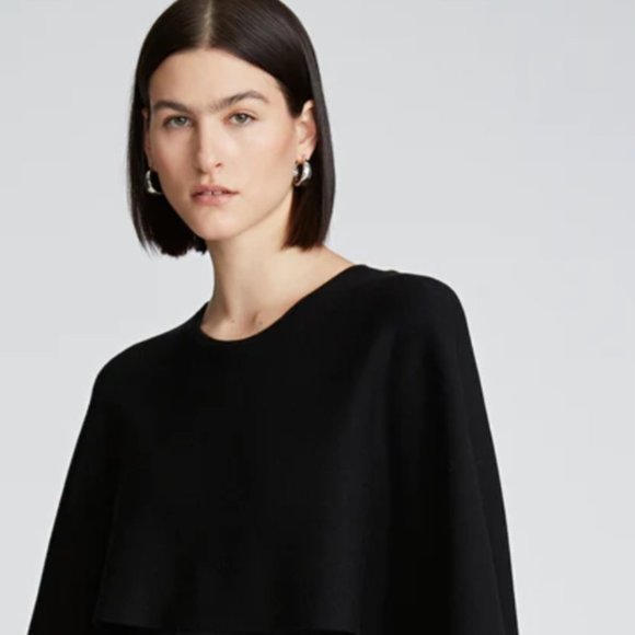 Hallston AMAL DRESS IN MERINO WOOL - Picture 2 of 6